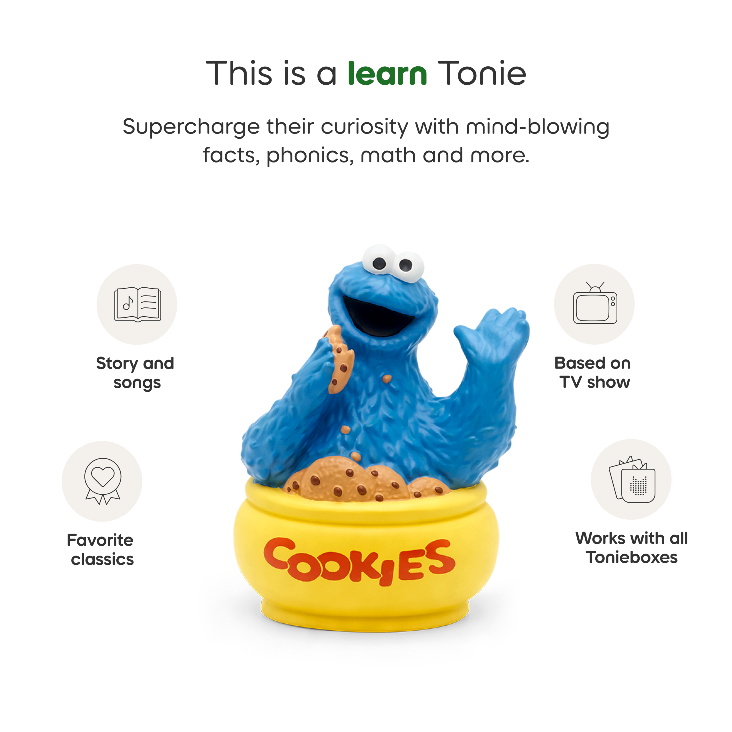 Sesame Street: Cookie Monster Tonie - FAO Schwarz
