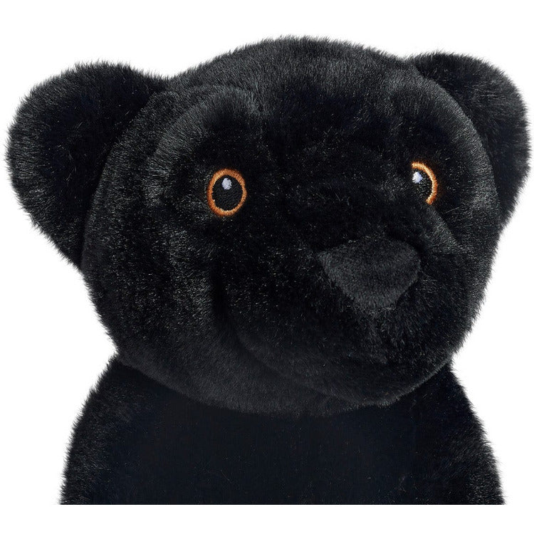 10″ Planet Love Recycled Bottle Toy Plush Black Panther - FAO Schwarz