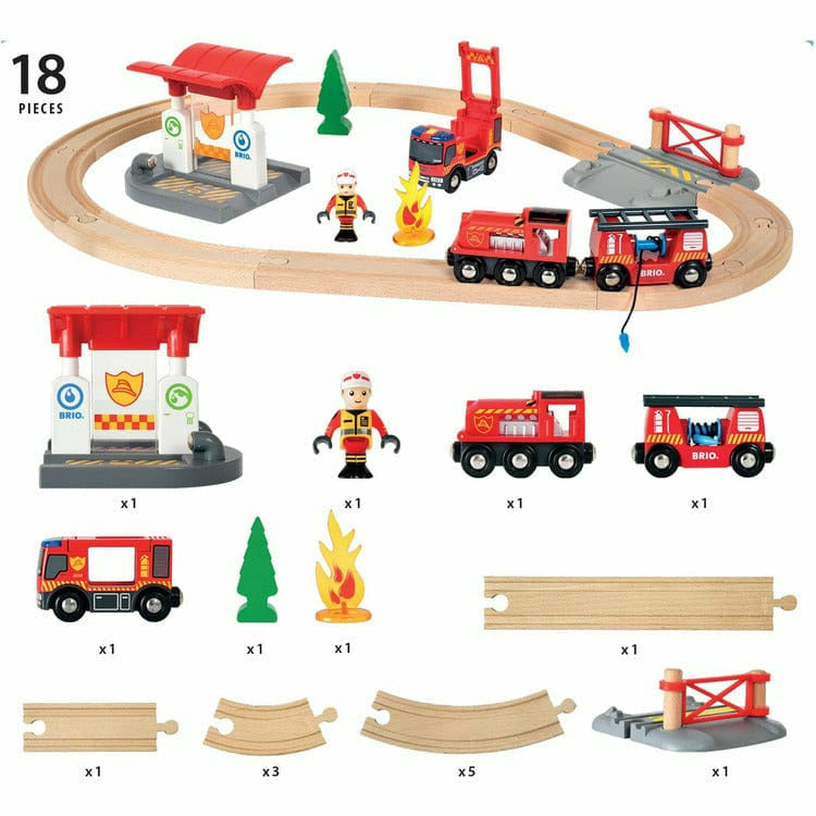 Rescue Firefighter Set - FAO Schwarz