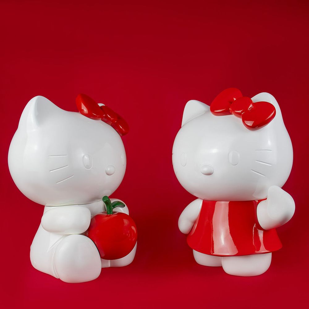 Hello Kitty Figure in Red Robe – 10.6″ - FAO Schwarz