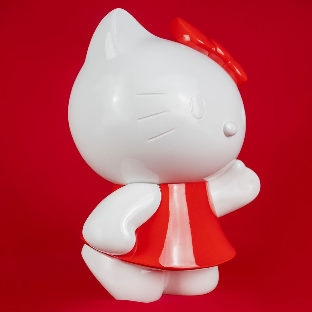 Hello Kitty Figure in Red Robe – 10.6″ - FAO Schwarz