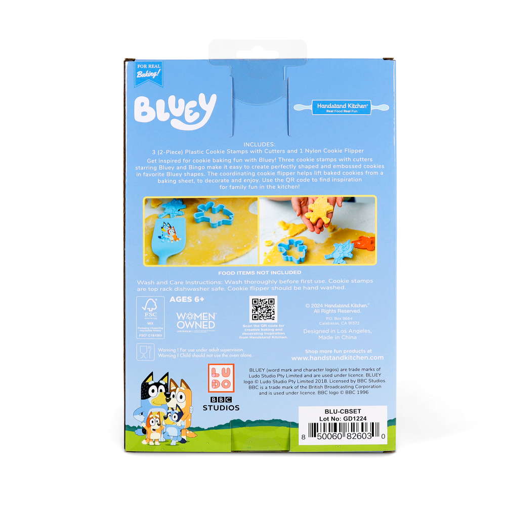 Bluey Cookie Baking Set - FAO Schwarz