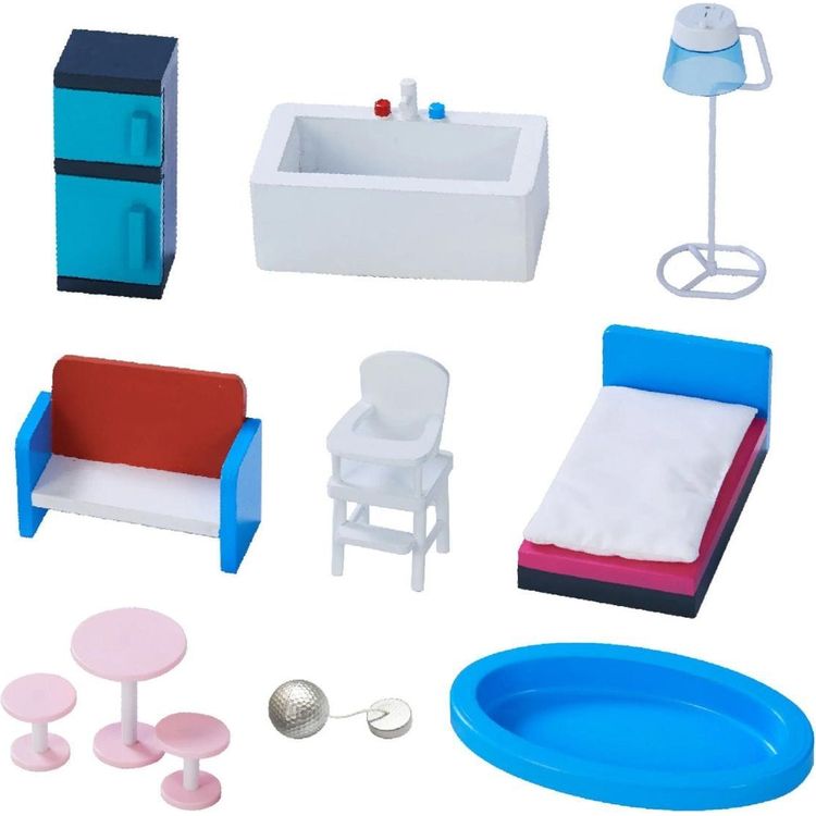 Dreamland Barcelona Dollhouse – Turquoise/Black - FAO Schwarz