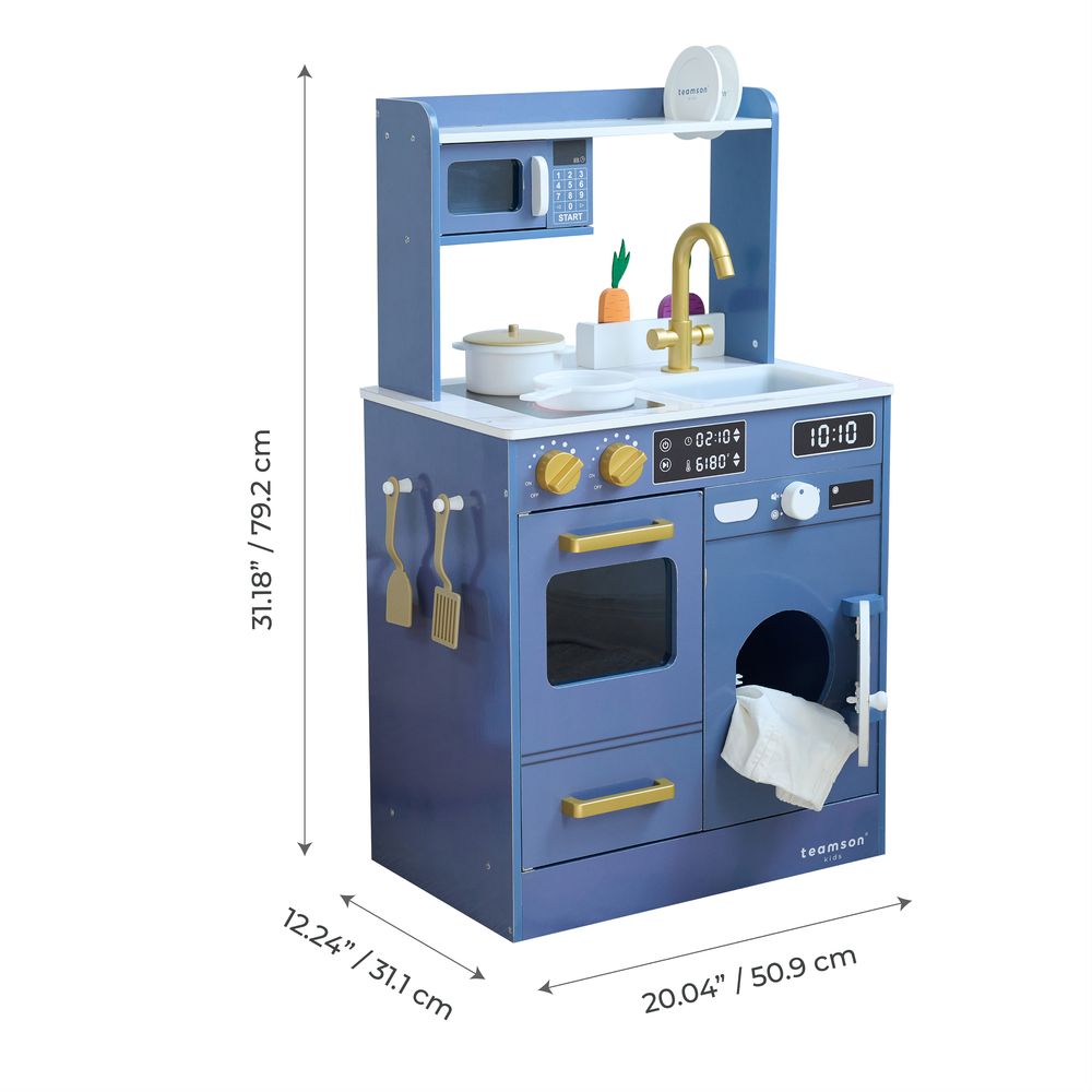 Little Chef Lake Tahoe Wooden Play Kitchen Washer & Mini Garden - FAO Schwarz