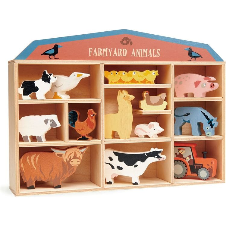 Wooden Farmyard Animals - FAO Schwarz