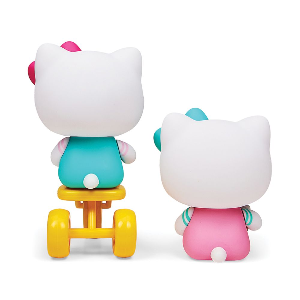 Hello Kitty Tricycle And Ice Cream Theme Vinyl Figures - FAO Schwarz