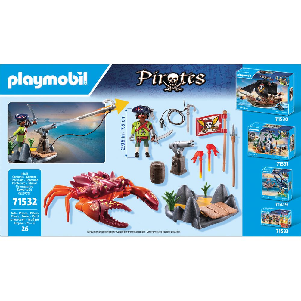 Battle against the Giant Crab Playset - FAO Schwarz