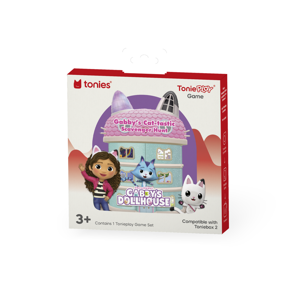 Tonies Tonieplay Gabby’s Dollhouse: Gabby’s Cat-tastic Scavenger Hunt - FAO Schwarz
