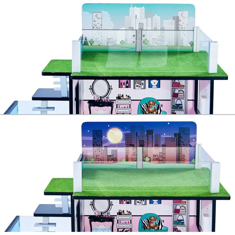 Dreamland Barcelona Dollhouse – Turquoise/Black - FAO Schwarz
