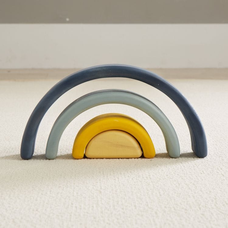 Simply Semicircles Wood Stacker Toy - FAO Schwarz