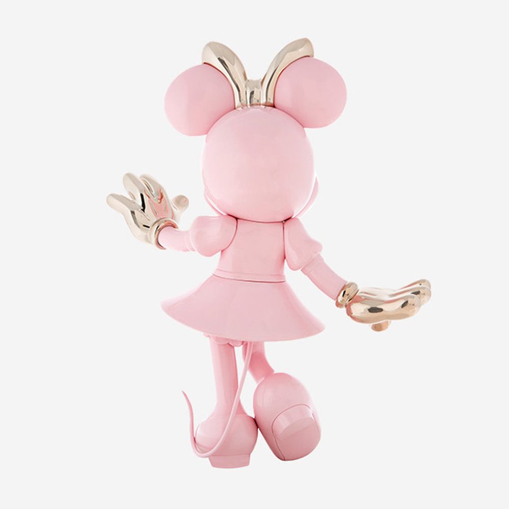 Minnie Mouse 12″ Welcome Studio Figurine – Pastel Pink & Rose Gold - FAO Schwarz