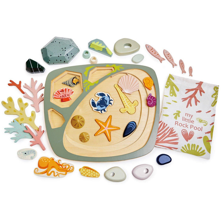 Wooden My Little Rock Pool Activity Toy - FAO Schwarz