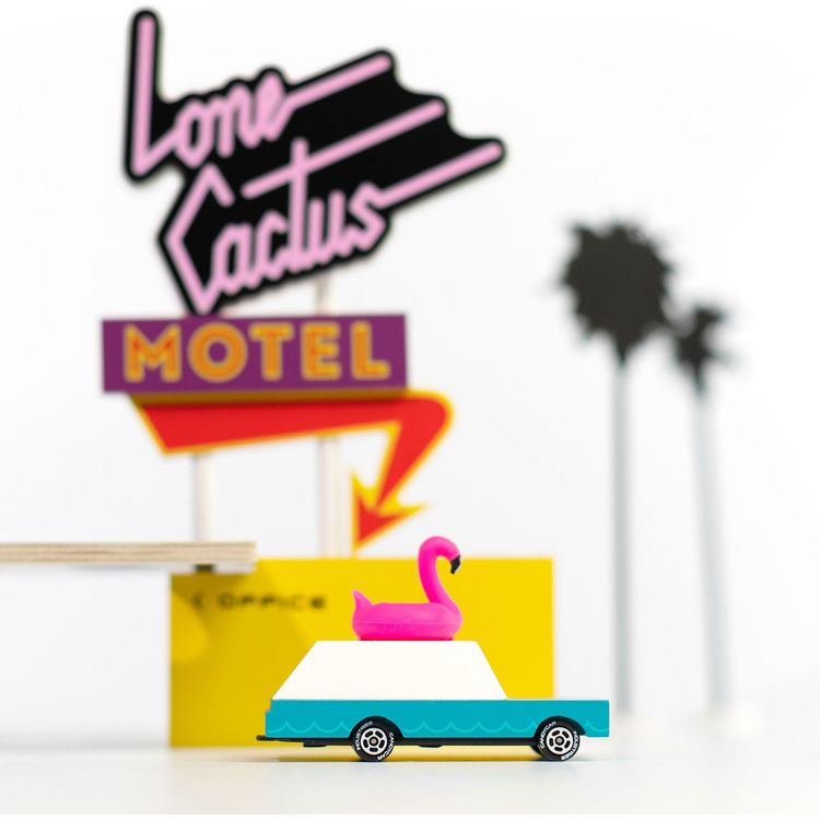 Flamingo Wagon Toy Car - FAO Schwarz