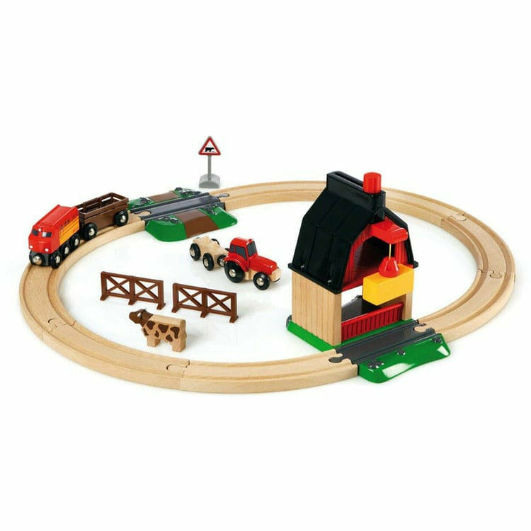 Farm Railway Set Toy Train Set - FAO Schwarz