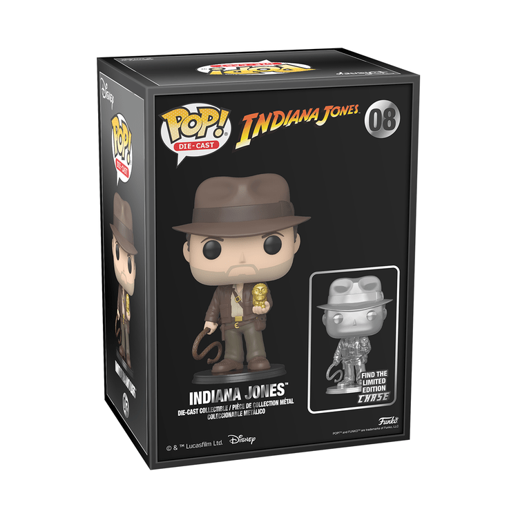 Funko POP! Die-Cast Indiana Jones with Idol - FAO Schwarz
