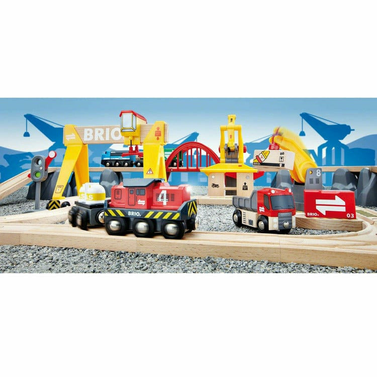 Cargo Railway Deluxe Set - FAO Schwarz