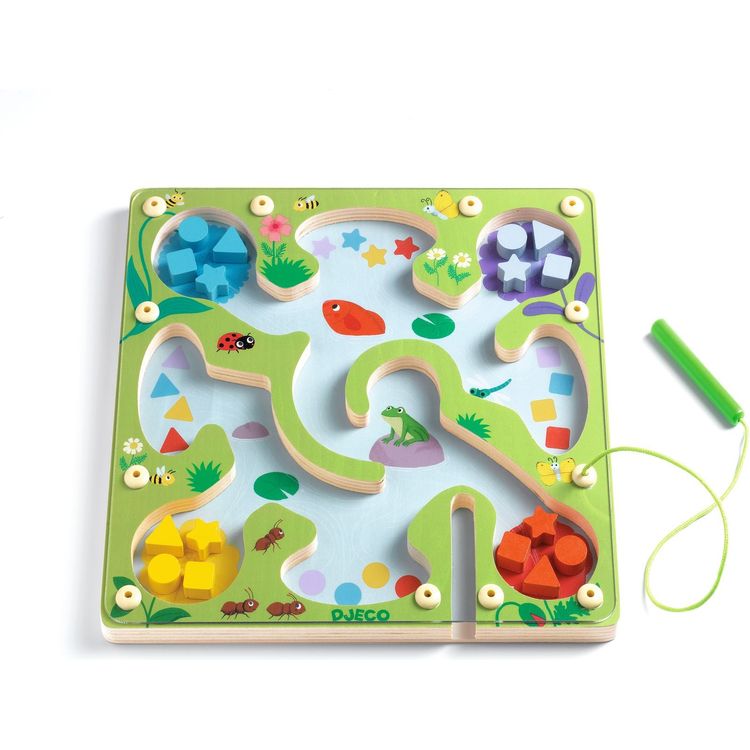 EL: FrogyMaze Magnetic Sorting Game - FAO Schwarz