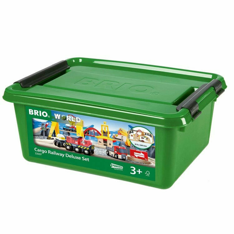 Cargo Railway Deluxe Set - FAO Schwarz