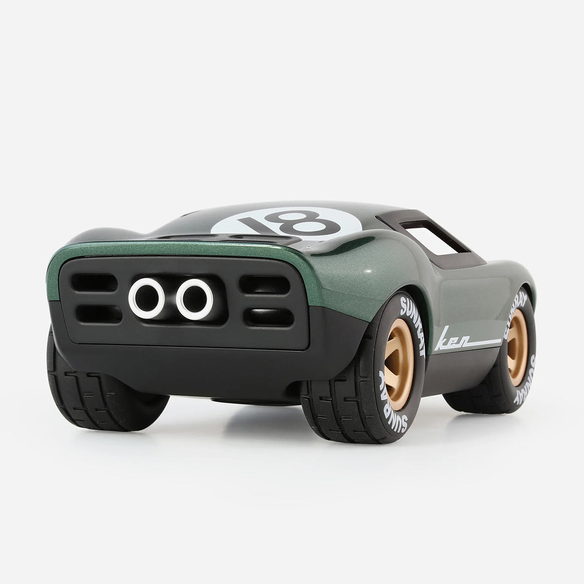 Mini Ken Rogers Toy Car – Metallic Green - FAO Schwarz