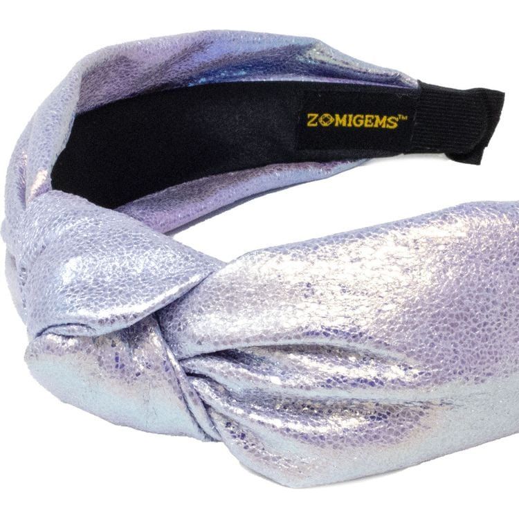 Shiny Knotted Headband – Purple - FAO Schwarz