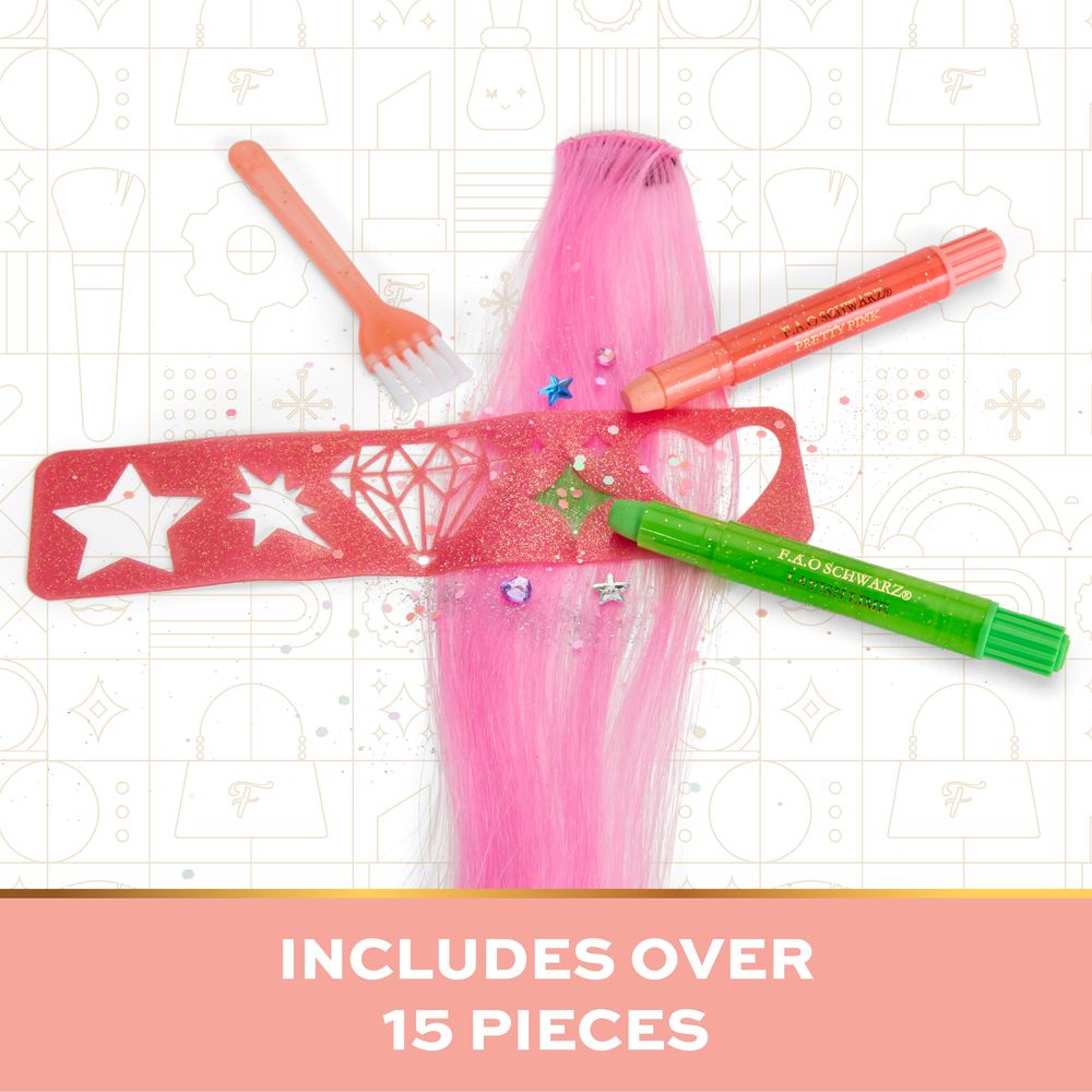 Hair Dazzle Design 20-Piece Set - FAO Schwarz