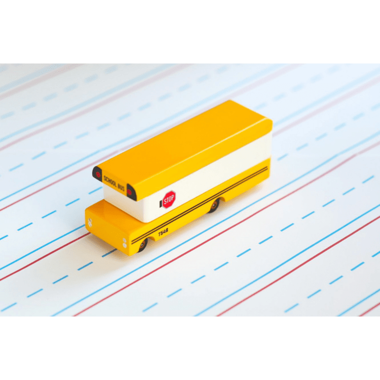 School Bus Toy Car - FAO Schwarz