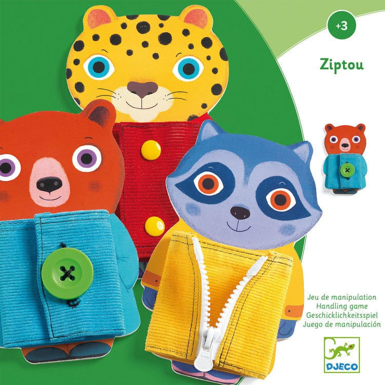 Zipping Wooden Skill Boards - FAO Schwarz