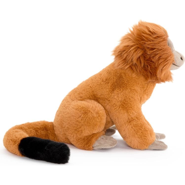 12″ Adopt A Wild Pal Endangered Gold Lion Tamarin Plush - FAO Schwarz