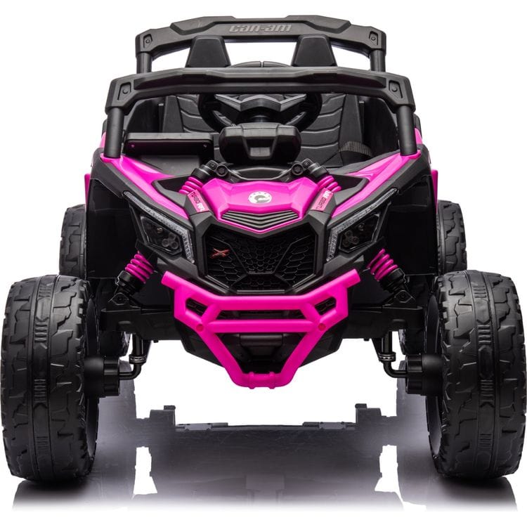 24V Can Am Maverick 1-Seater UTV Ride On – Pink - FAO Schwarz