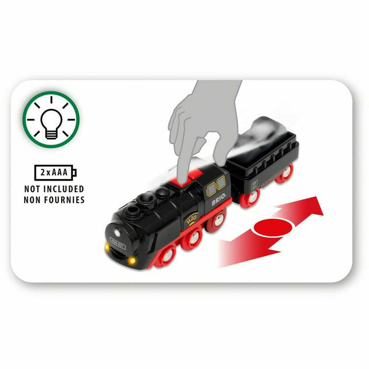 Battery-Operated Steaming Train - FAO Schwarz