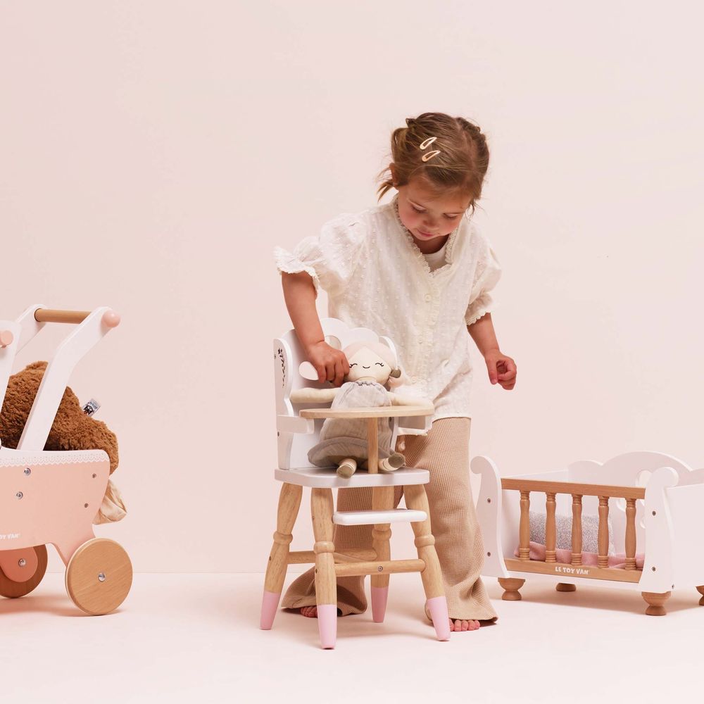 Doll Wooden High Chair - FAO Schwarz