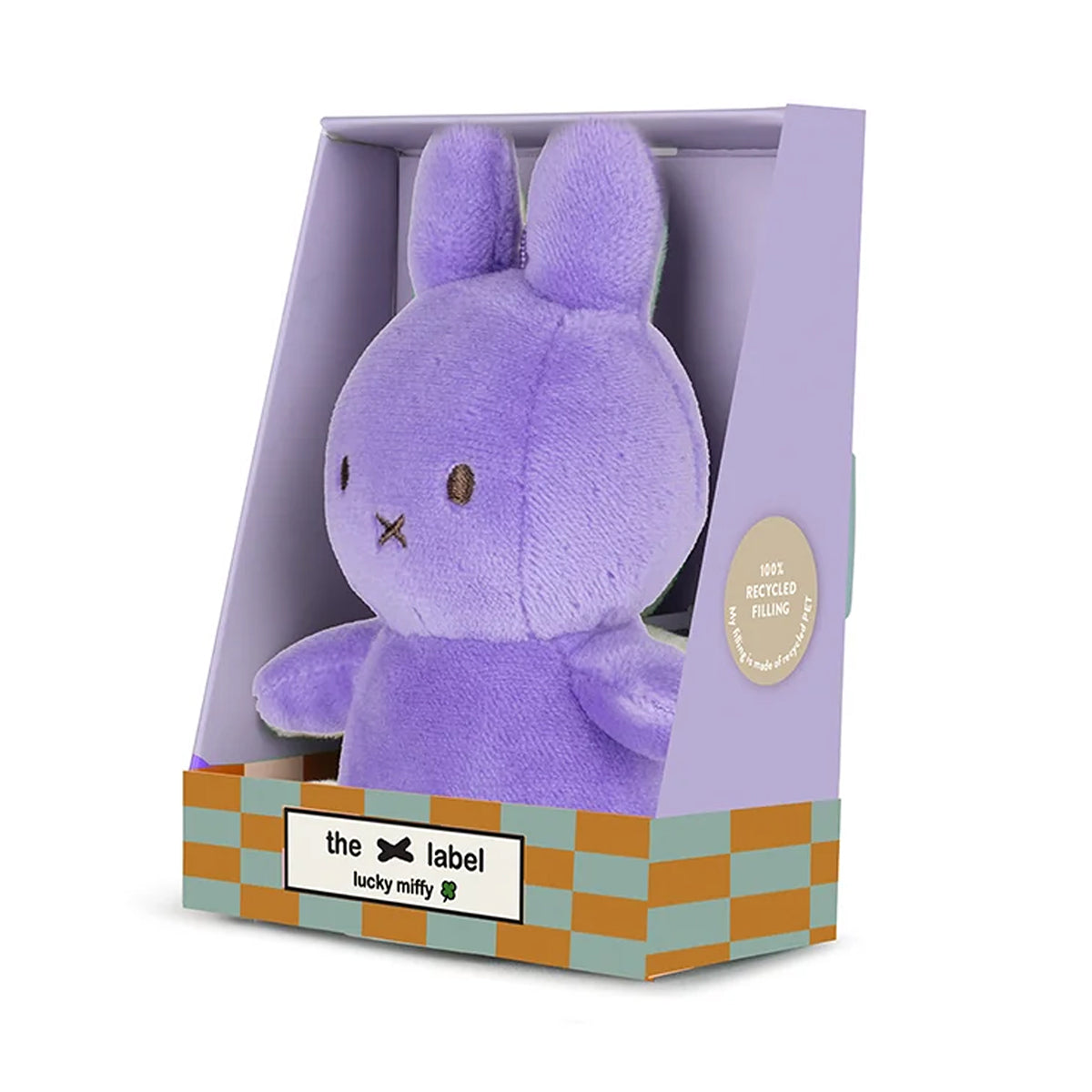 Lucky Miffy Lilac Plush in Giftbox – 4″ - FAO Schwarz