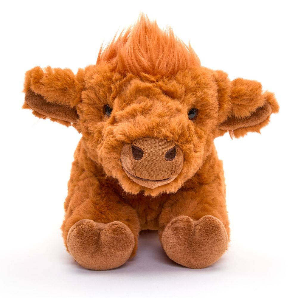 15” Adopt-A-Pets Highland Cow Plush - FAO Schwarz