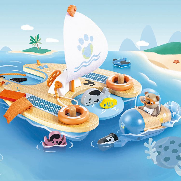 Ben’s Eco Catamaran Playset - FAO Schwarz