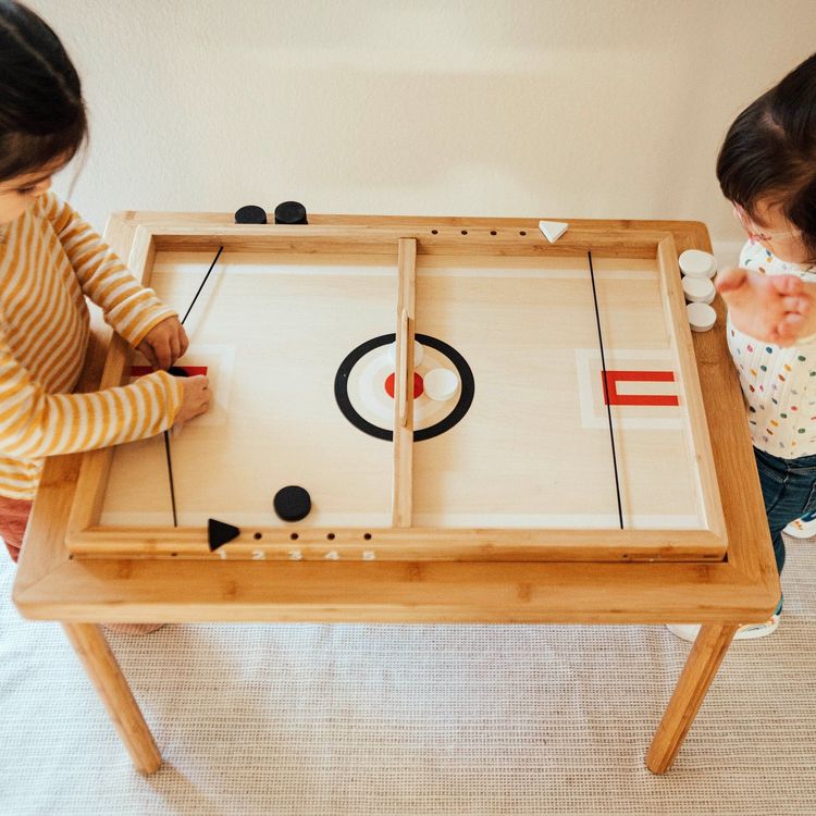Sling-A-Ling Wooden Table Hockey Game - FAO Schwarz