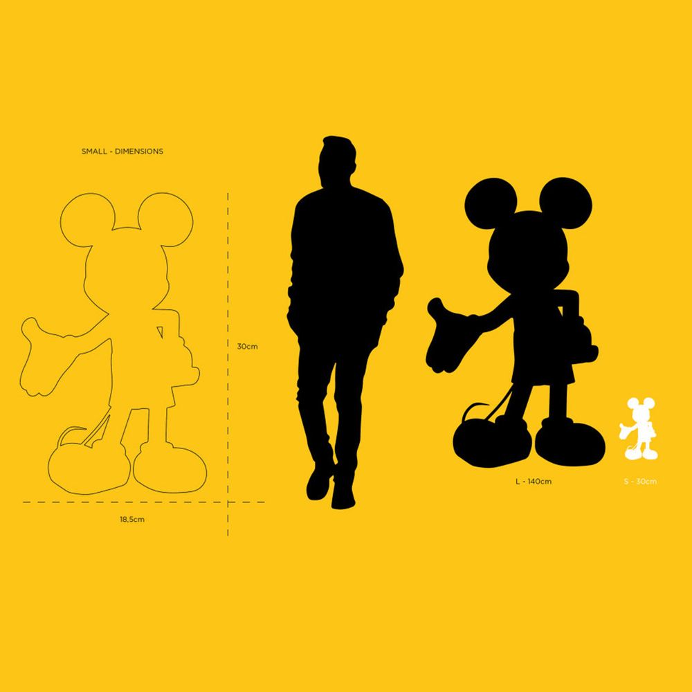 Mickey Mouse 12″ Welcome Studio Figurine - FAO Schwarz