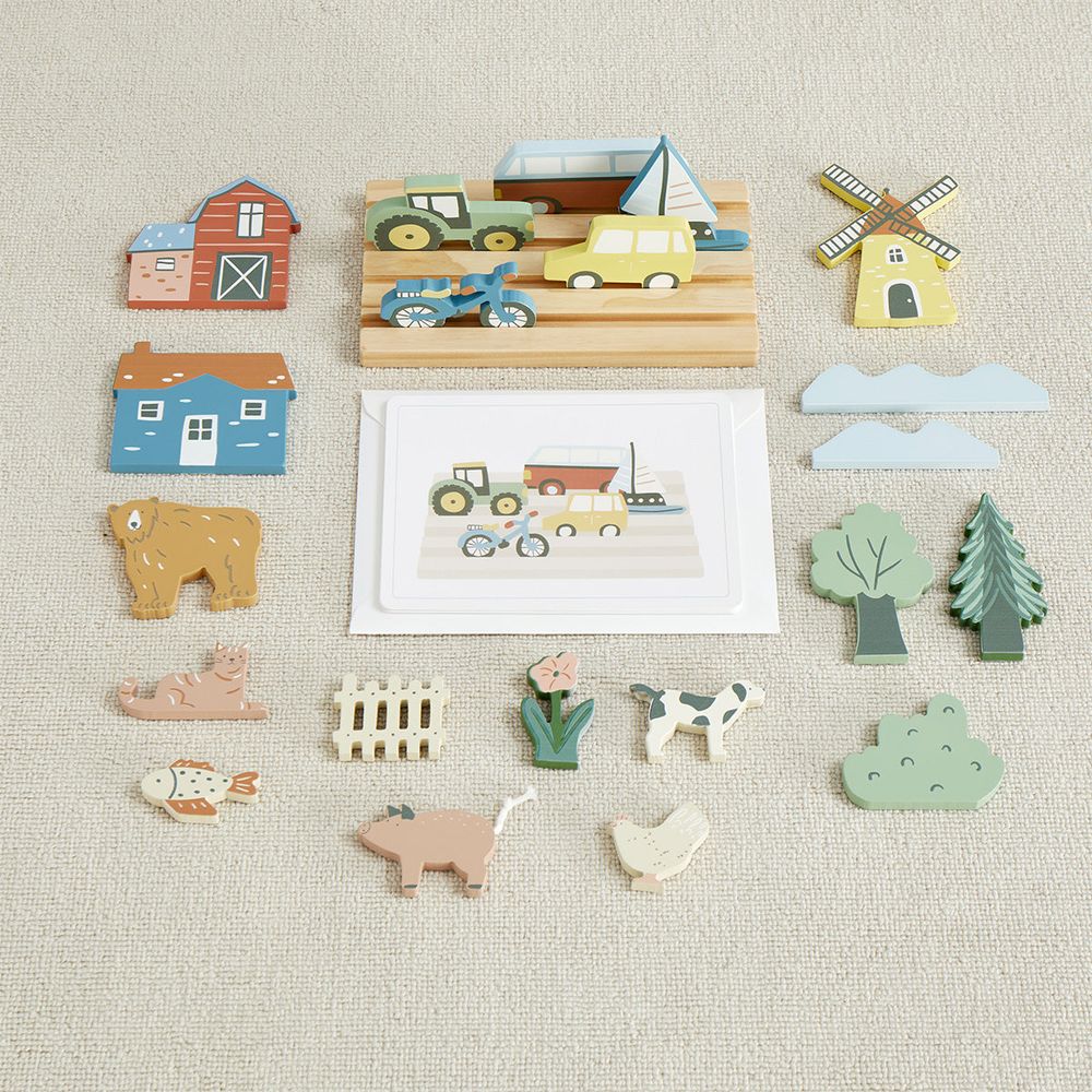 My Town Picture Matching Game - FAO Schwarz