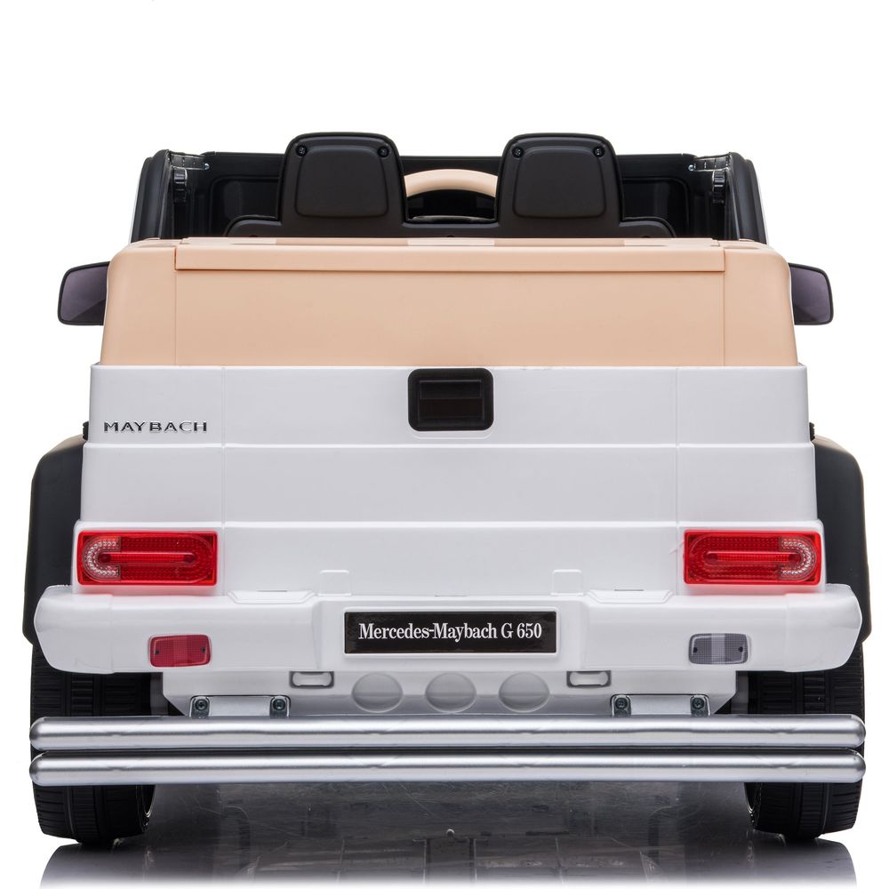 12V Mercedes Maybach G650 Landaulet 1-Seater Ride-On Car - FAO Schwarz