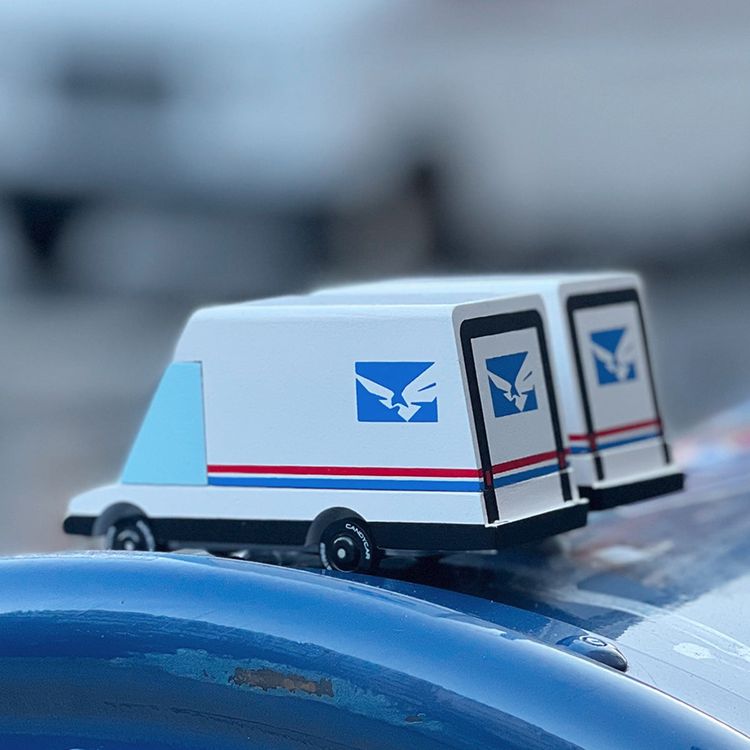 Futuristic Mail Van Toy Car - FAO Schwarz