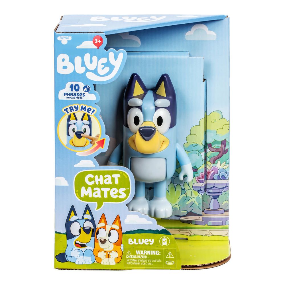 Bluey Chat Mates Bluey Figure - FAO Schwarz