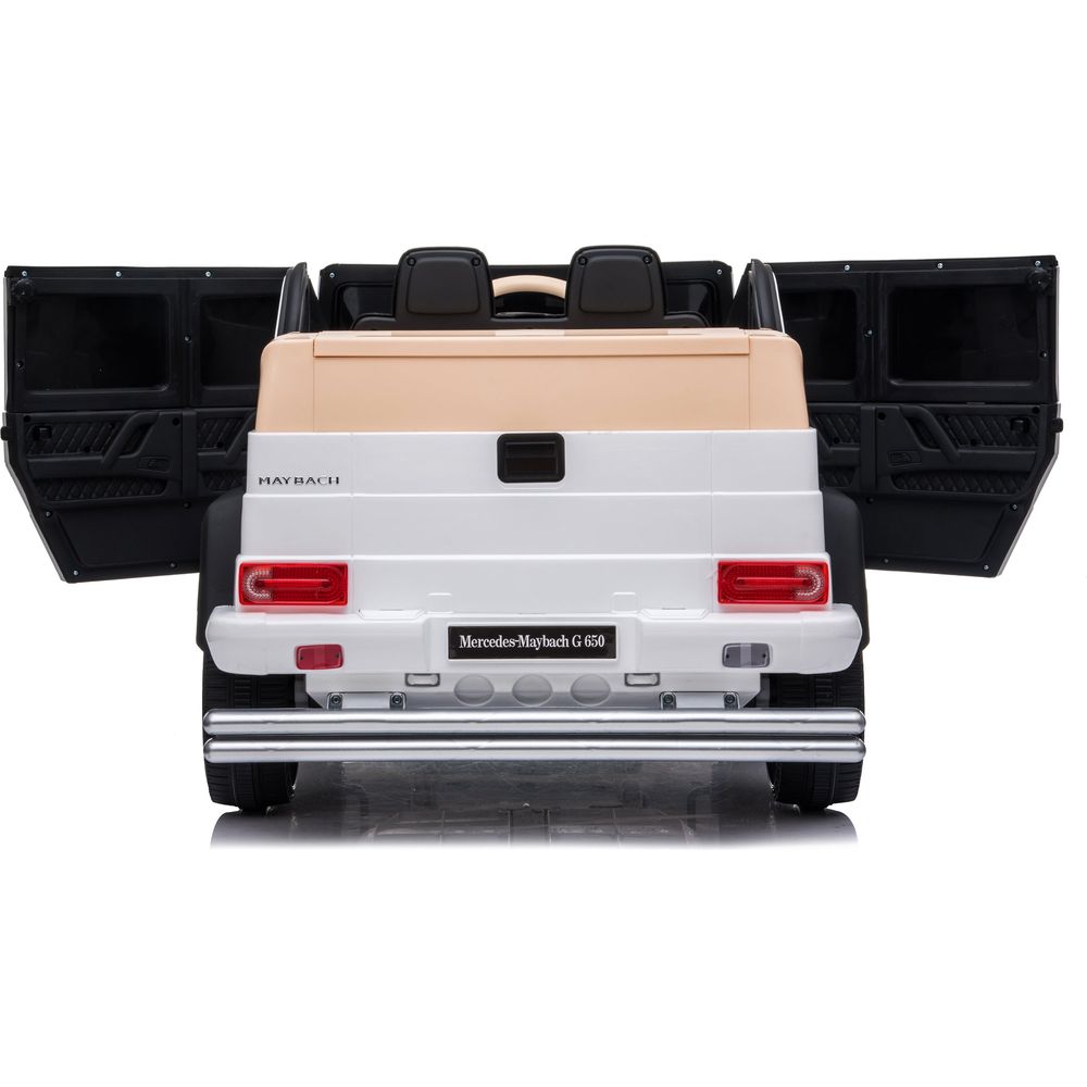 12V Mercedes Maybach G650 Landaulet 1-Seater Ride-On Car - FAO Schwarz