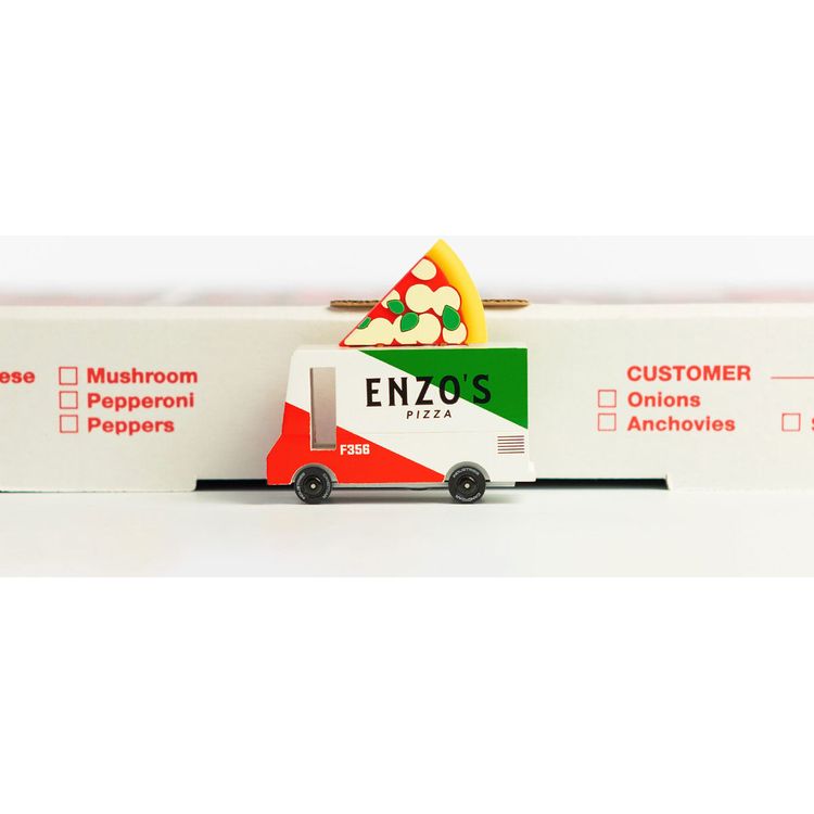 Pizza Van Toy Car - FAO Schwarz