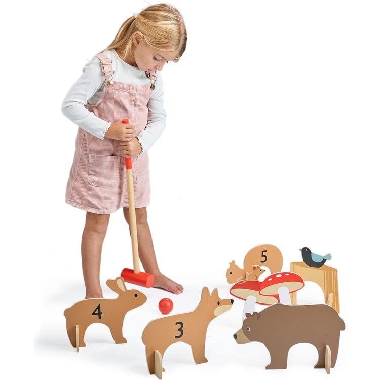 Woodland Animals Indoor Croquet Set - FAO Schwarz