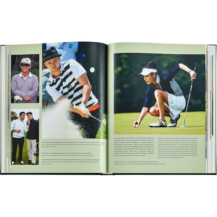 “Golf: The Ultimate Book” in Green Bonded Leather - FAO Schwarz