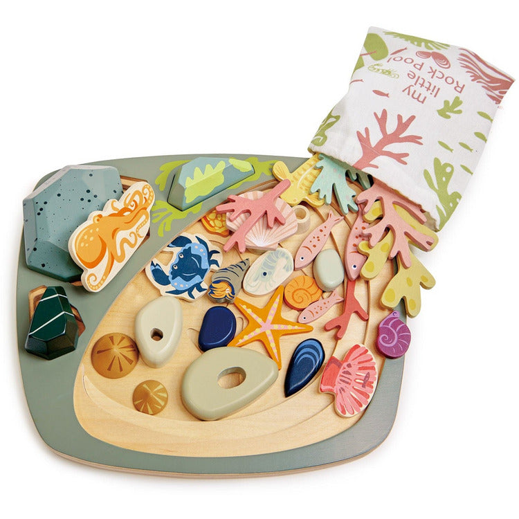 Wooden My Little Rock Pool Activity Toy - FAO Schwarz