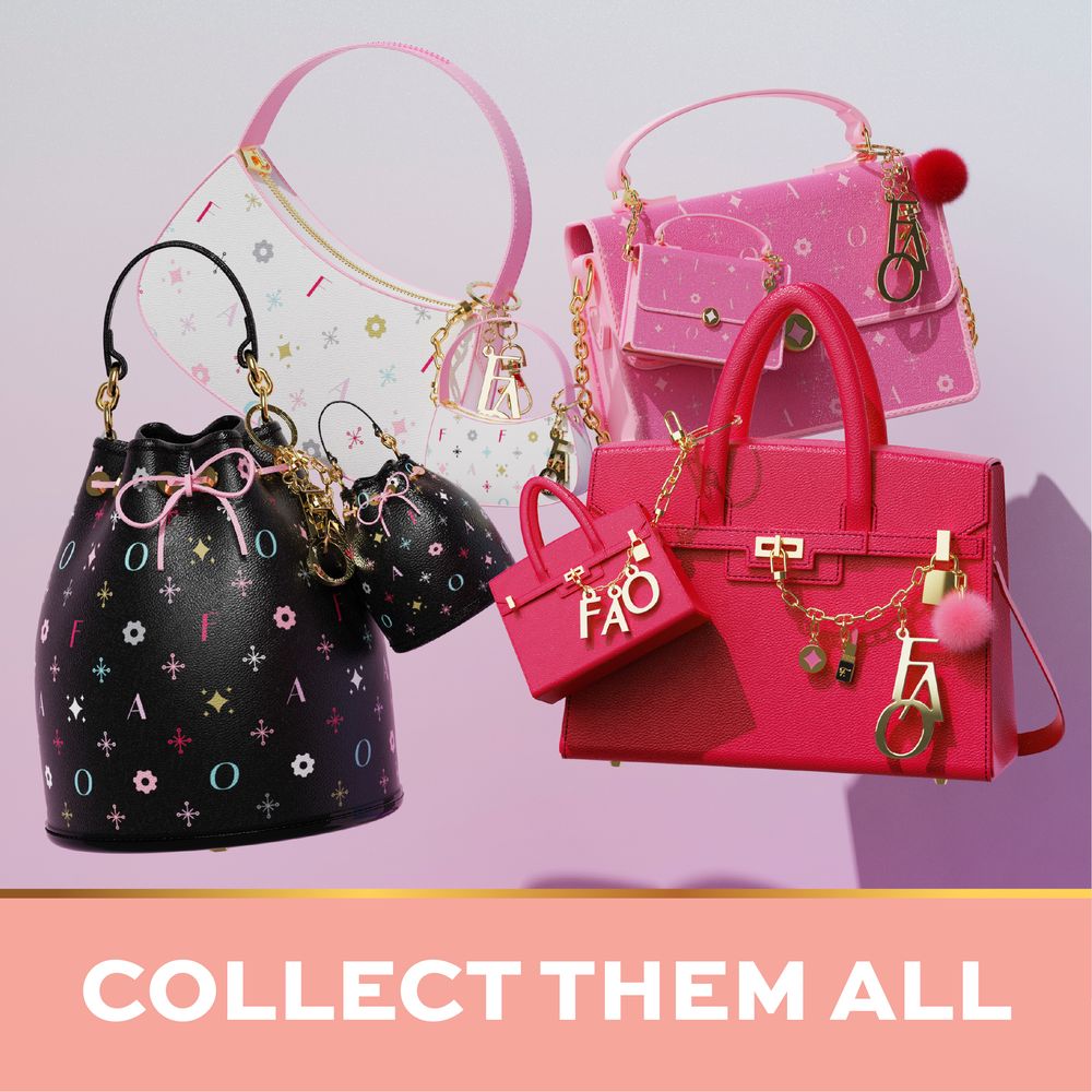 Spring St. Mini Saddle Bag Charm - FAO Schwarz