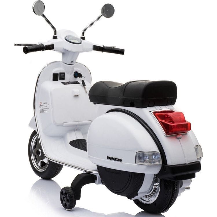 Vespa Scooter 12V White - FAO Schwarz