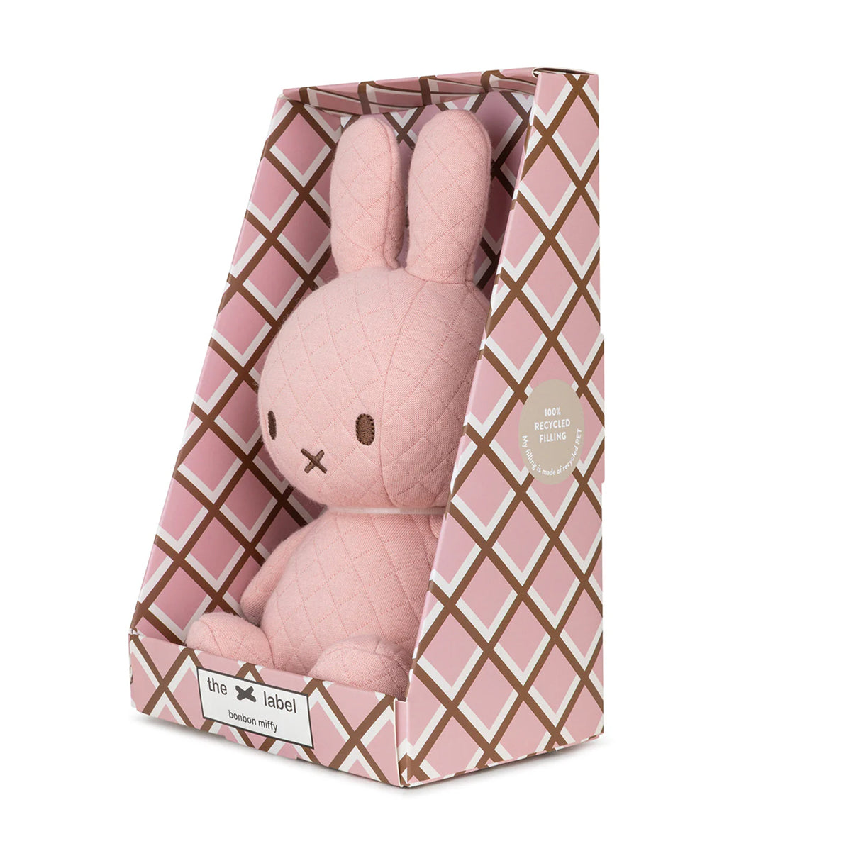 Miffy Pink Bonbon Sitting Plush in Giftbox – 9″ - FAO Schwarz