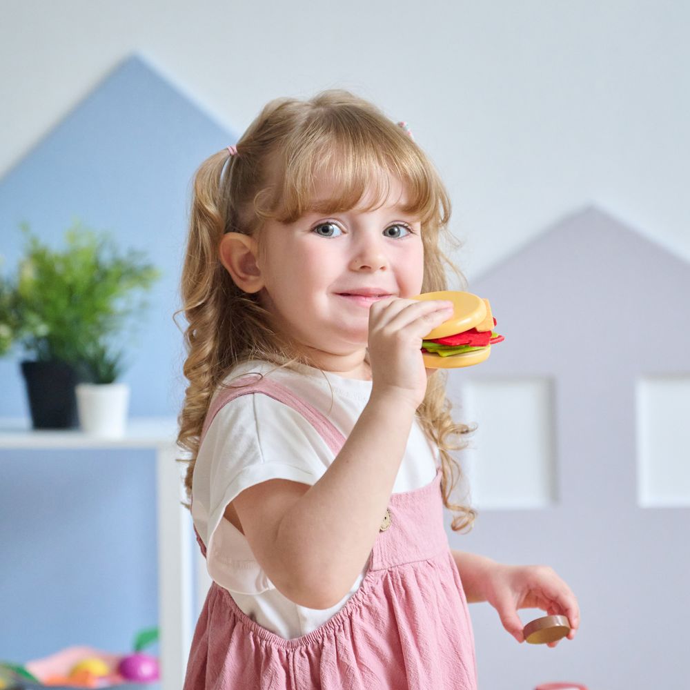 Little Chef Santa Barbara Wooden Healthy Breakfast to Go - FAO Schwarz