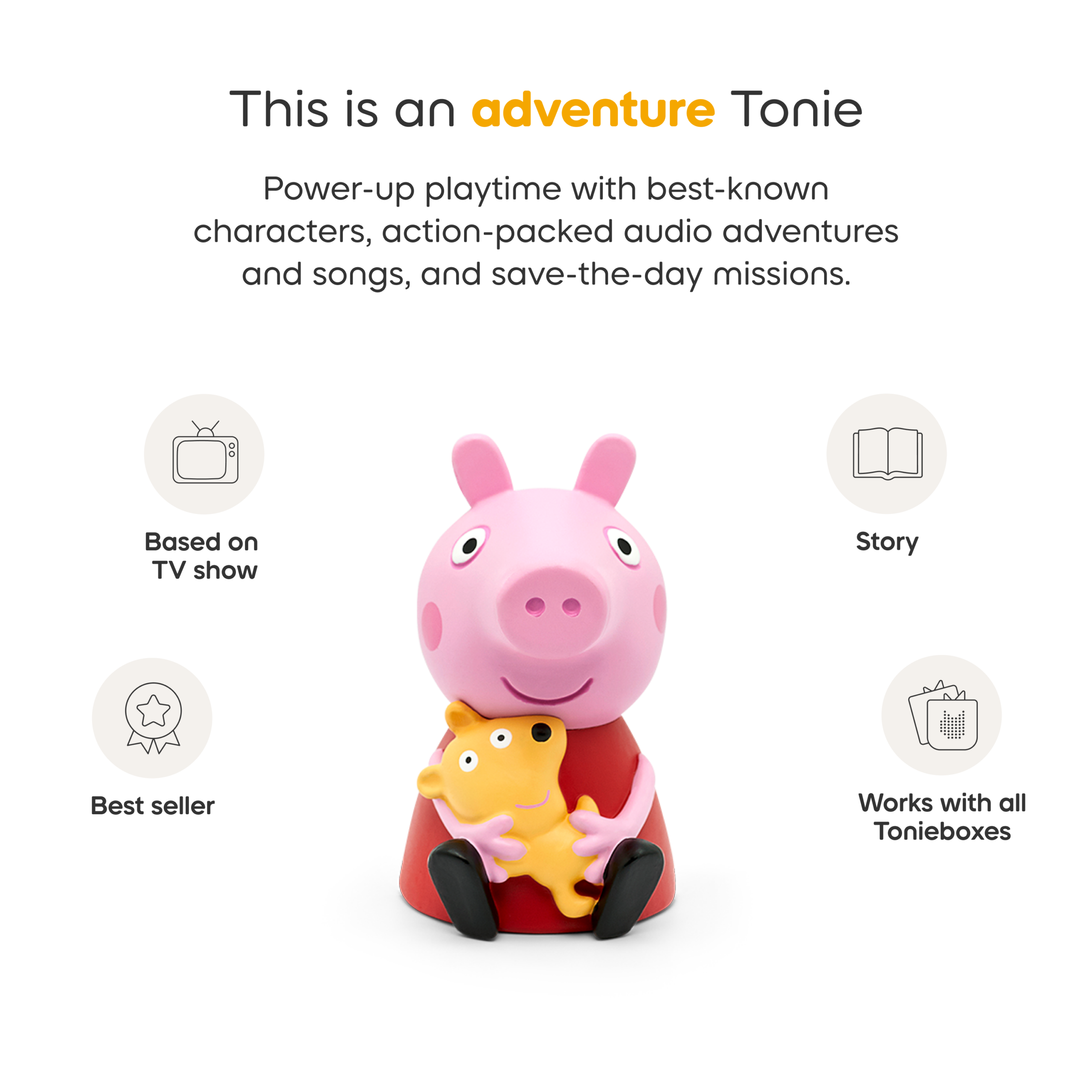 Peppa Pig: On the Road with Peppa Tonie - FAO Schwarz